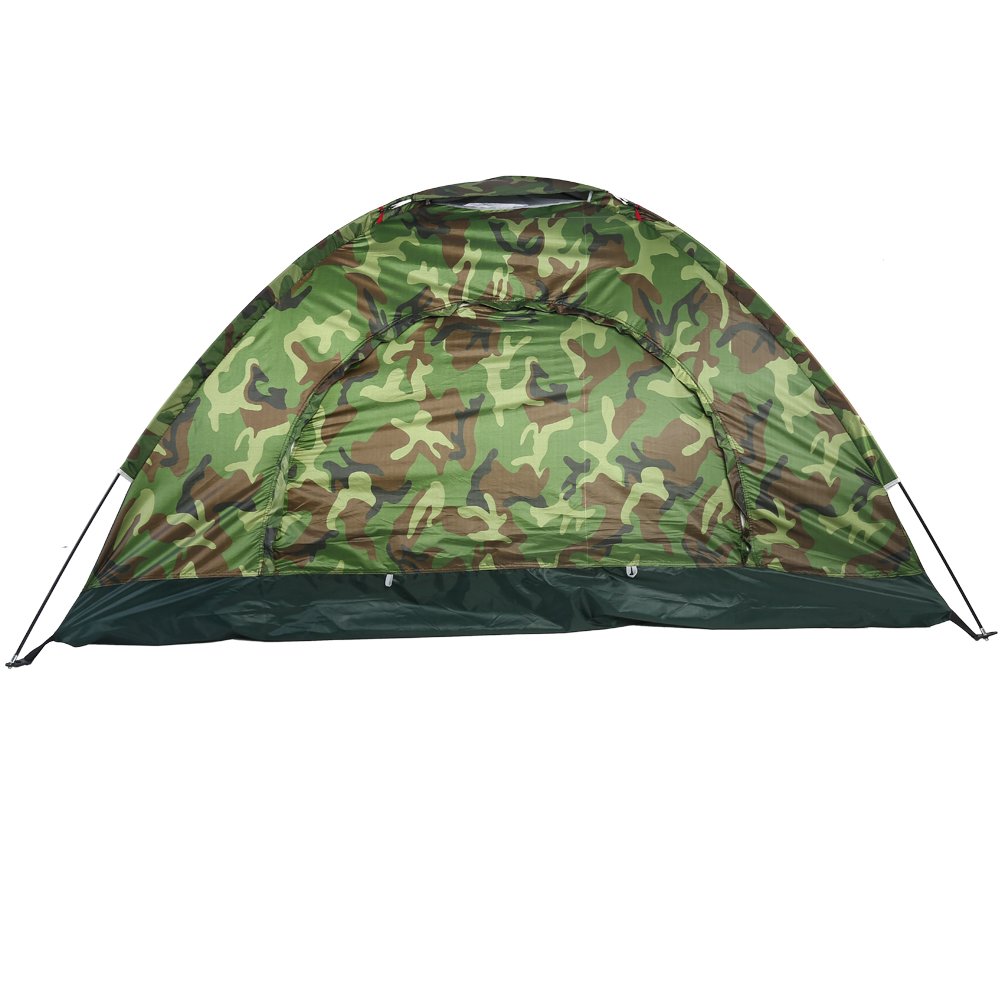 FastUU Lightweight Portable Camping Tent - 2 Person Waterproof Backpacking Tent for Outdoor Adventures, Hiking & Beach Use