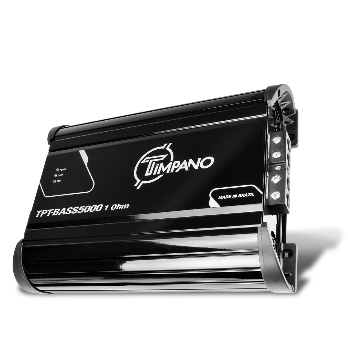 Timpano 5000W Mono Subwoofer Car Amplifier - TPT-BASS5000 1 Ohm 12V Class D Monoblock Amp with Built-in Crossover, Bass Boost & Cooling Fans | Powerful Bass for Car Audio Systems, Truck Stereo Upgrades & Competition Sound Setups