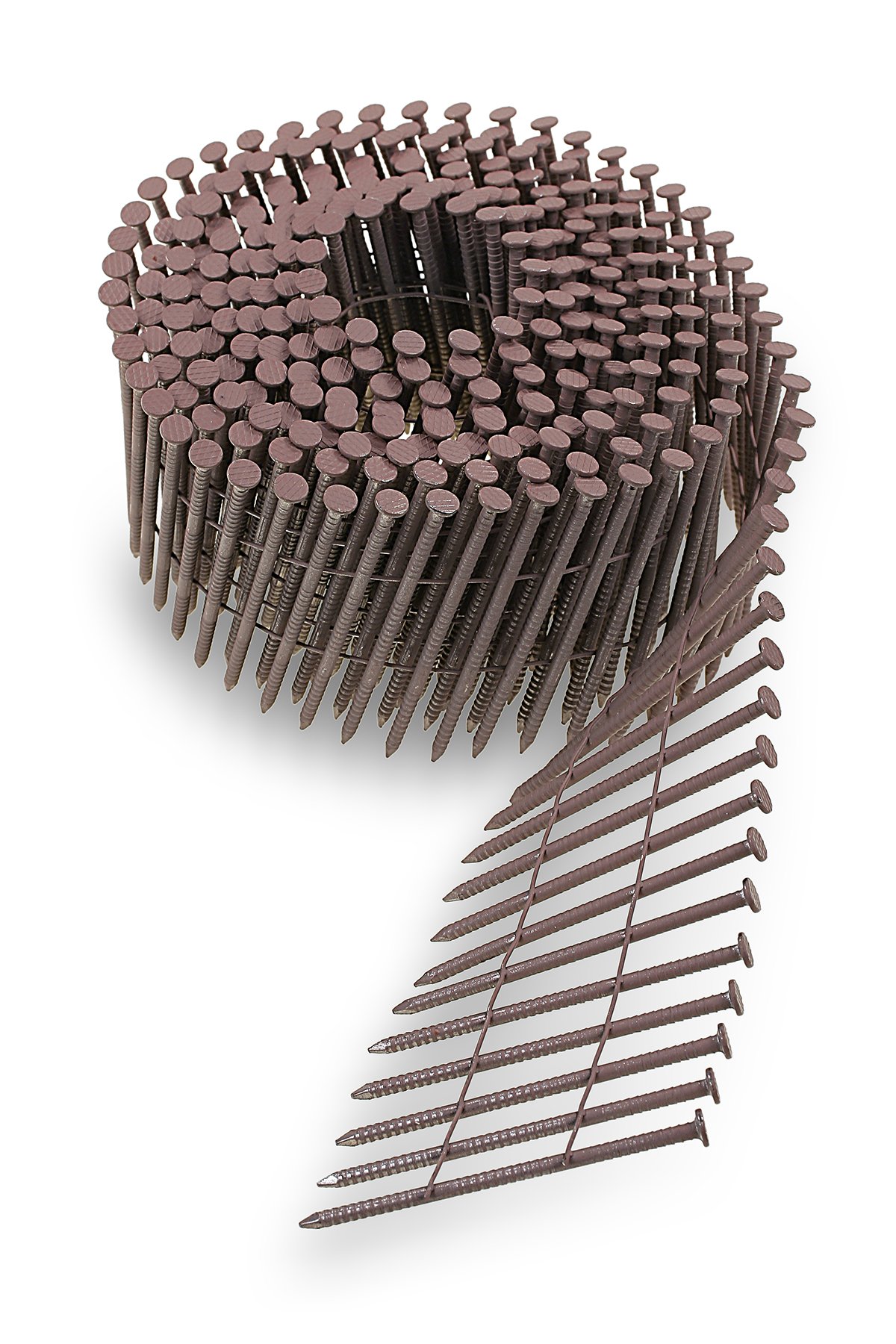 Simpson Strong-Tie S13A250CCR 8d 2-1/2 Inch 304 Stainless Steel Wire Coil Nails - 3600 Count for Redwood Decking & Fencing Construction Projects