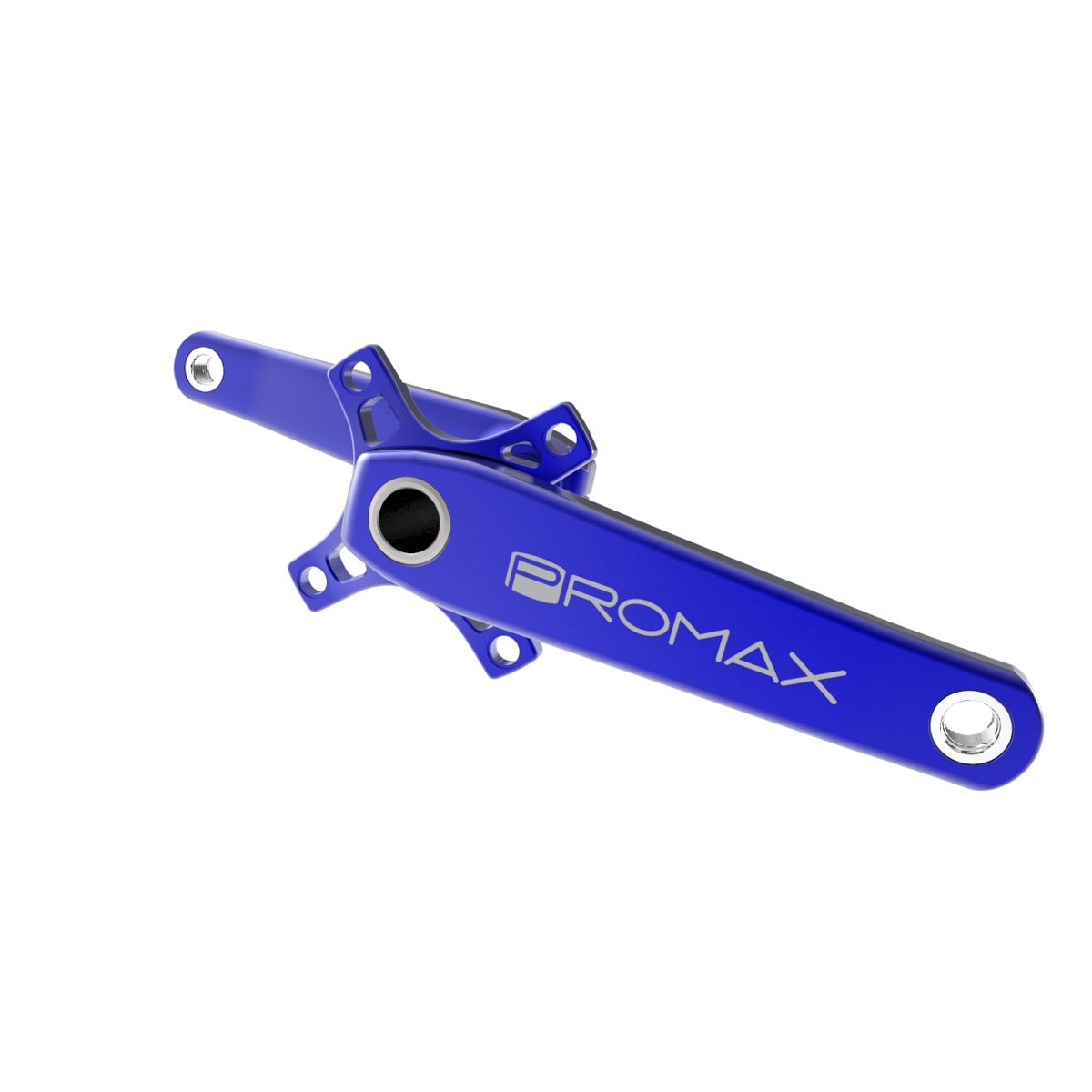 Promax HF-2 Hollow Cold Forged Bicycle Crankset (2-Piece) - Lightweight & Durable MTB/BMX Cranks for Professional Cycling & Extreme Sports