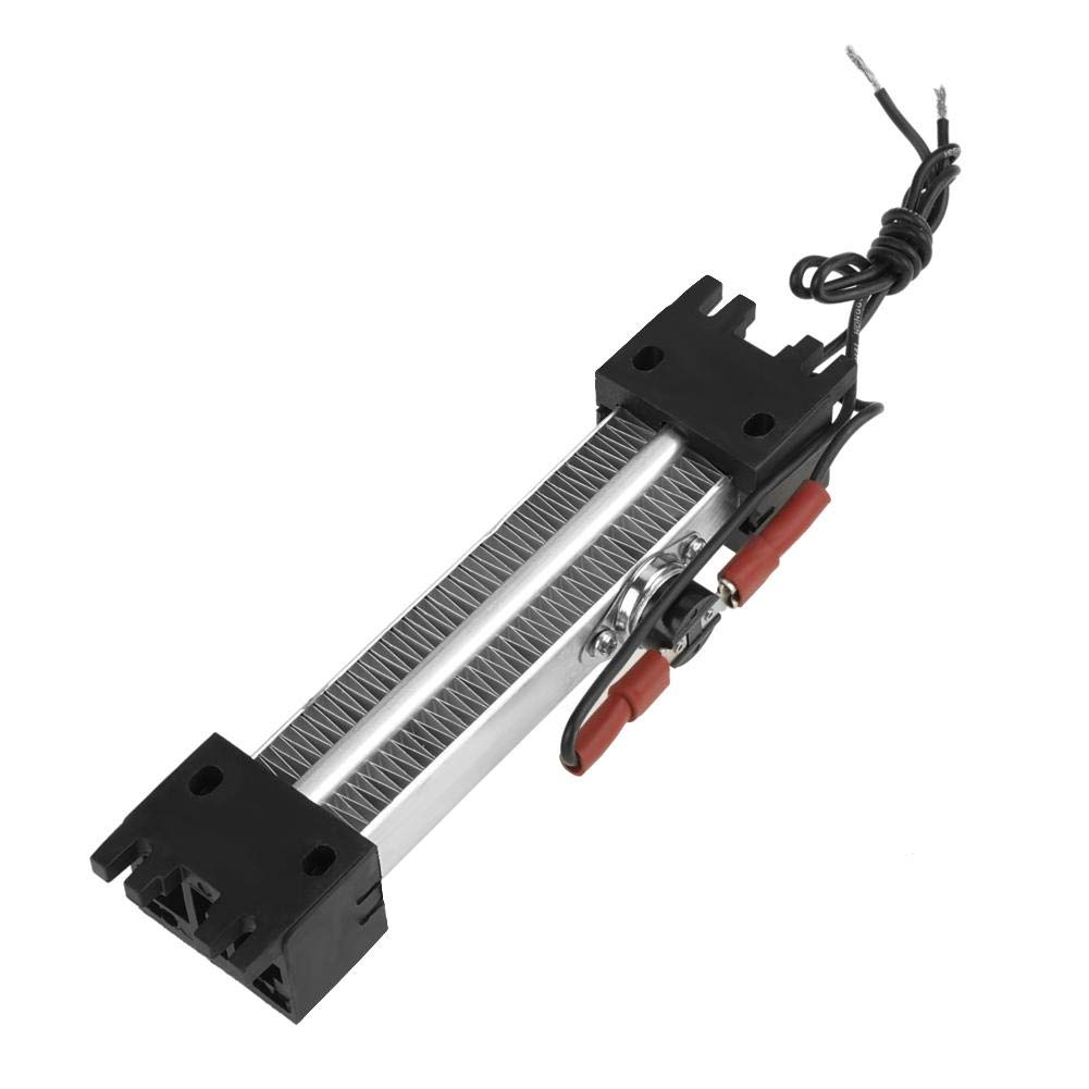 250W 110V AC/DC PTC Ceramic Air Heater - Insulated Heating Element for Home, Office & Car Use - Fast & Efficient Space Warming Solution