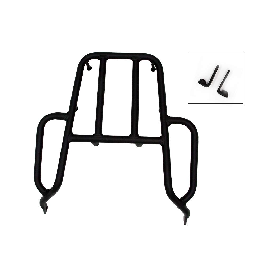 Worldmotop Motorcycle Rear Luggage Rack & Fender for Kawasaki KLX250 KDX250 (1993-2007) - Heavy Duty Solo Seat Luggage Shelf | Perfect for Adventure Riding, Off-Road Trips & Daily Commuting