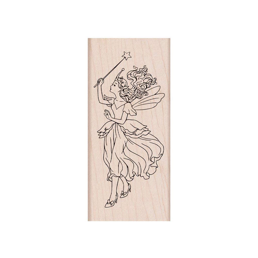 Hero Arts H6330 Fairy Queen Wood Stamp Set for Card Making, Scrapbooking & DIY Crafts - Perfect for Handmade Greeting Cards, Invitations & Paper Projects