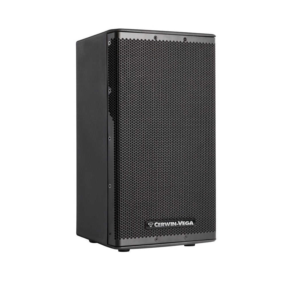 Cerwin Vega CVX 10 NA Powered Loudspeaker - 1500W Class D Power, 3-Channel Mixer with 2 XLR/TRS Combo Inputs - Perfect for Live Performances, DJ Gigs & Outdoor Events