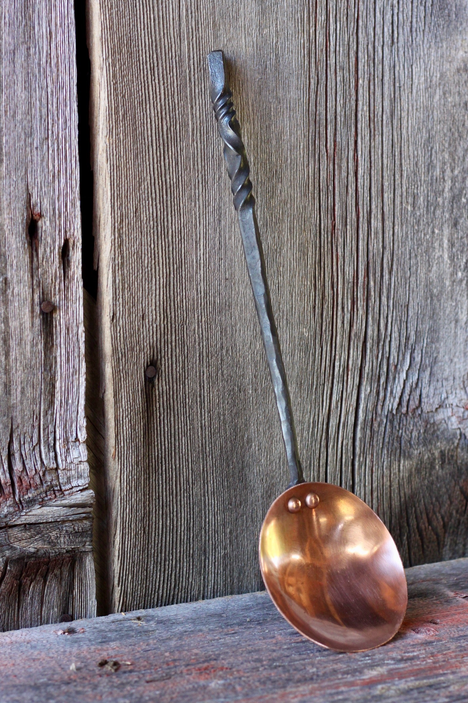 Premium Copper Serving Spoon - Elegant & Durable Utensil for Dining, Buffets, and Entertaining - Perfect for Salads, Desserts, and Party Serving