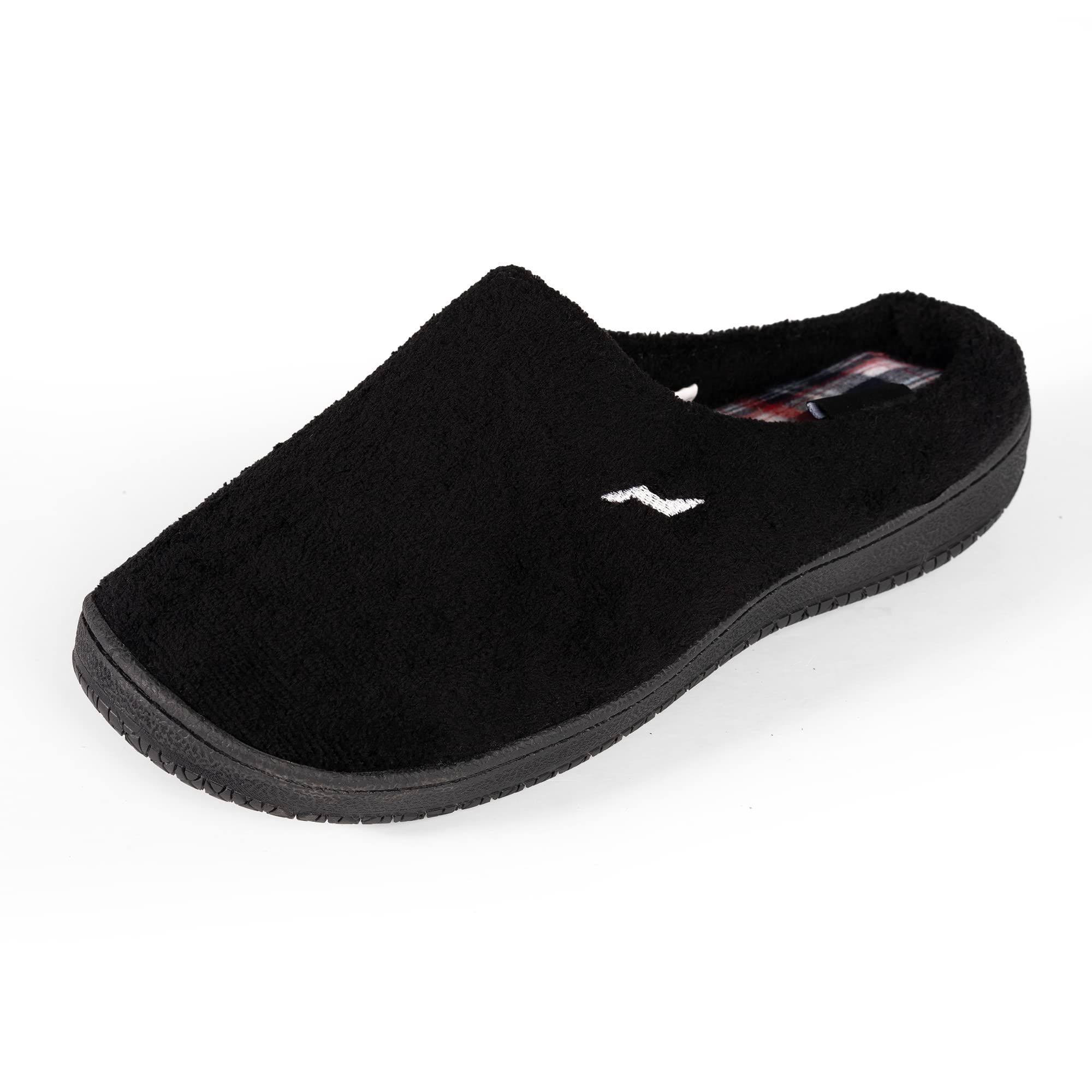 **NORTY Slip-On Clog Slippers for Men - Memory Foam House Shoes - Comfortable Indoor & Outdoor Slippers for Relaxation, Lounging & Errands**