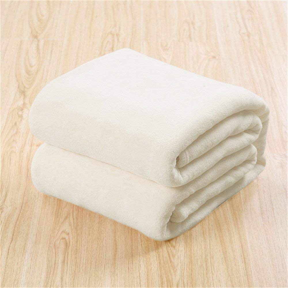 CANAFA Faux Fur Blanket - Ultra Soft & Warm Micro Plush Fleece Throw for Sofa, Bed, Couch - Cozy Home Decor Gift for Christmas, Winter, Movie Nights