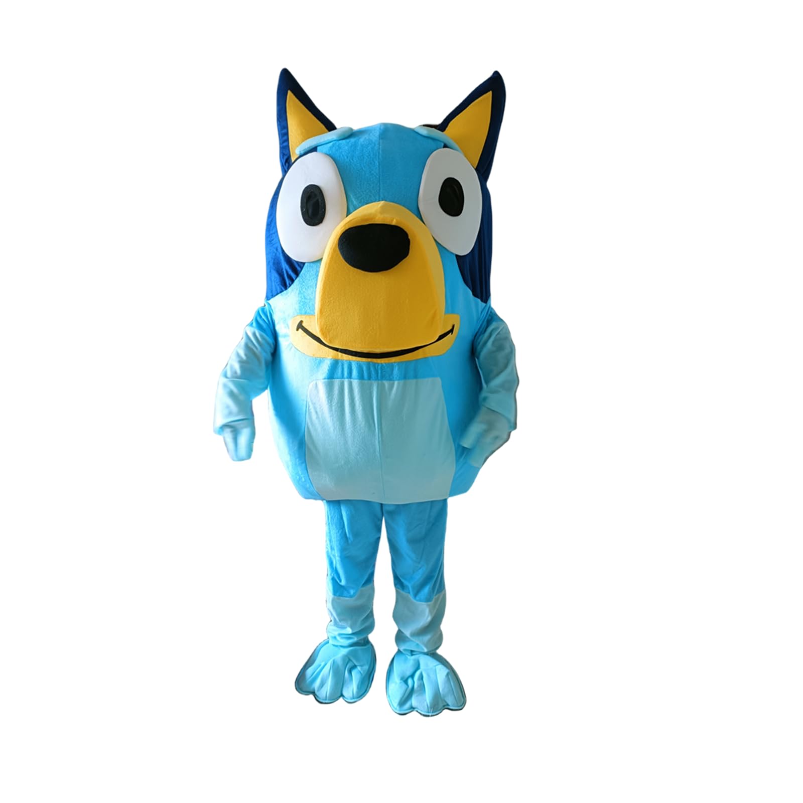 Bingo Dog Mascot Costume - Cartoon Character Halloween Outfit for Adults | Carnival, Birthday Party & Cosplay | Custom Sizing Available