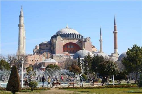 Hagia Sophia Glossy Poster - High Quality Photo Print of Istanbul Turkey Museum - Perfect for Home Decor, Office Wall Art & Gifts