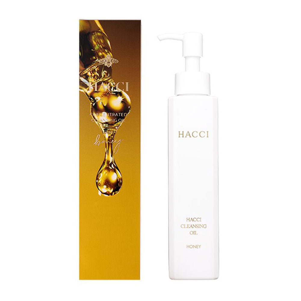 HACCI Deep Cleansing Oil for Face - Japanese Moisturizing Makeup Remover & Pore Cleanser - Perfect for Dry, Sensitive Skin & Daily Skincare Routine