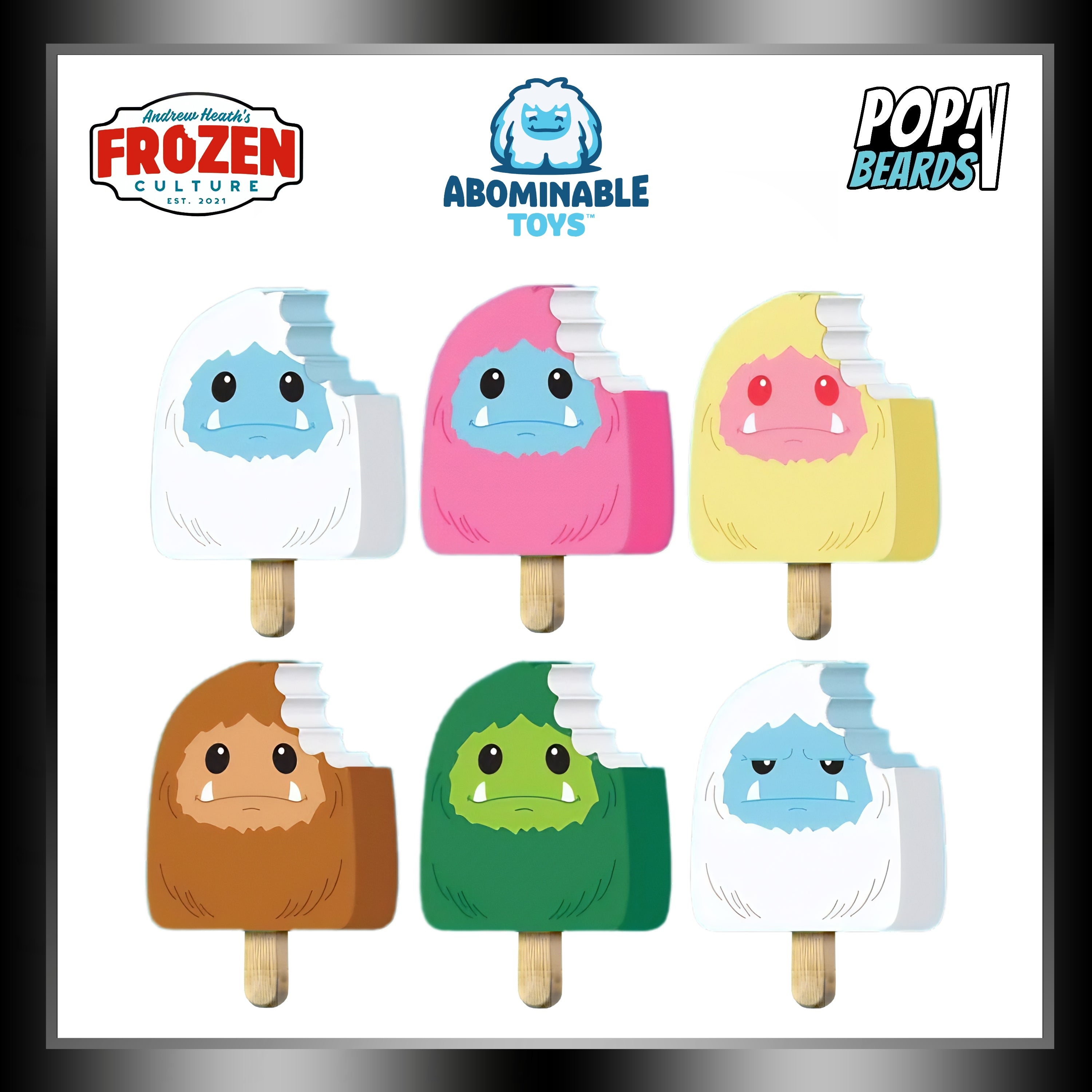 AH: Frozen Culture x Abominable Toy - Chomp (Season 1) Collectible Action Figure for Horror Fans | Perfect for Display, Gifts, and Pop Culture Collections