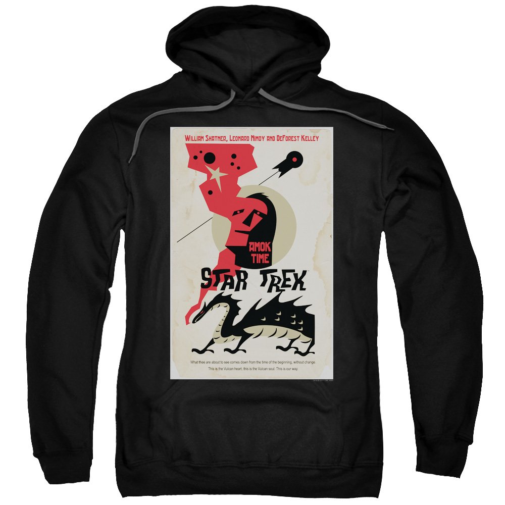 Star Trek TOS Episode 30 Mens Pullover Hoodie - Official DressCode Merchandise | Sci-Fi TV Show Fan Apparel for Cosplay & Casual Wear