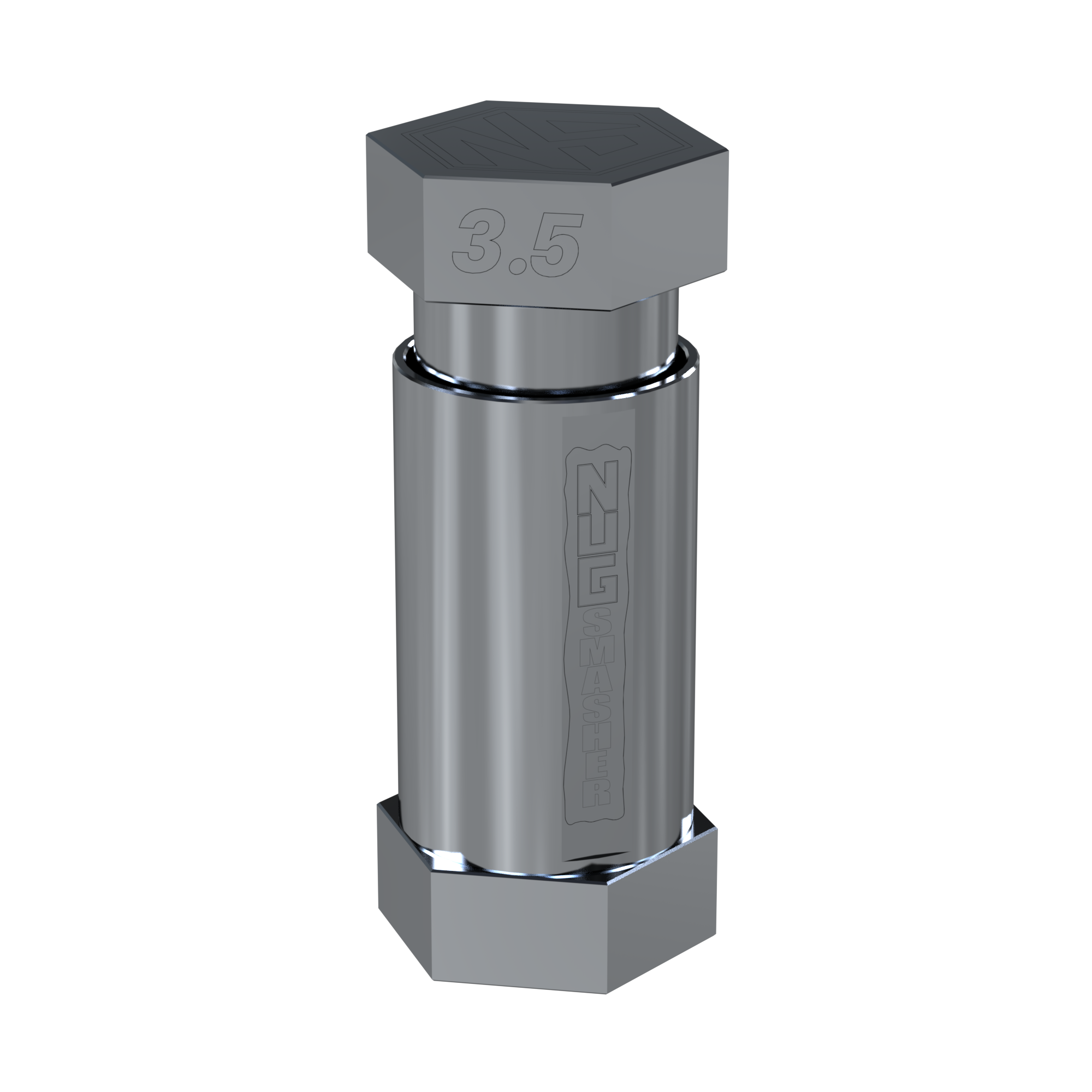 NugSmasher 3.5g Round Pro Pre Press Mold for Rosin - Premium Stainless Steel Concentrate Press Mold for DIY Rosin Extraction (Perfect for Home Use & Small Batch Processing)
