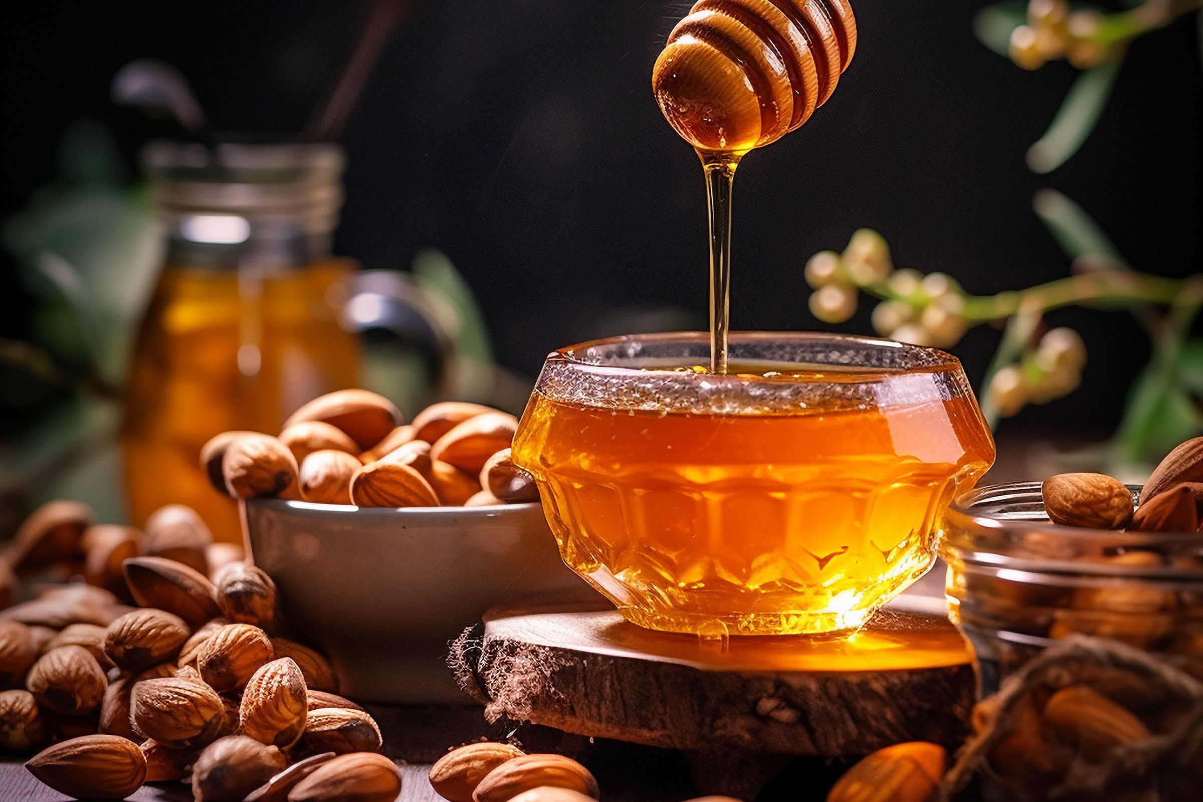 Pure Honey Almond Fragrance Oil for Soap, Candles & Diffusers - Sweet & Nutty Aroma for Home & Spa Relaxation