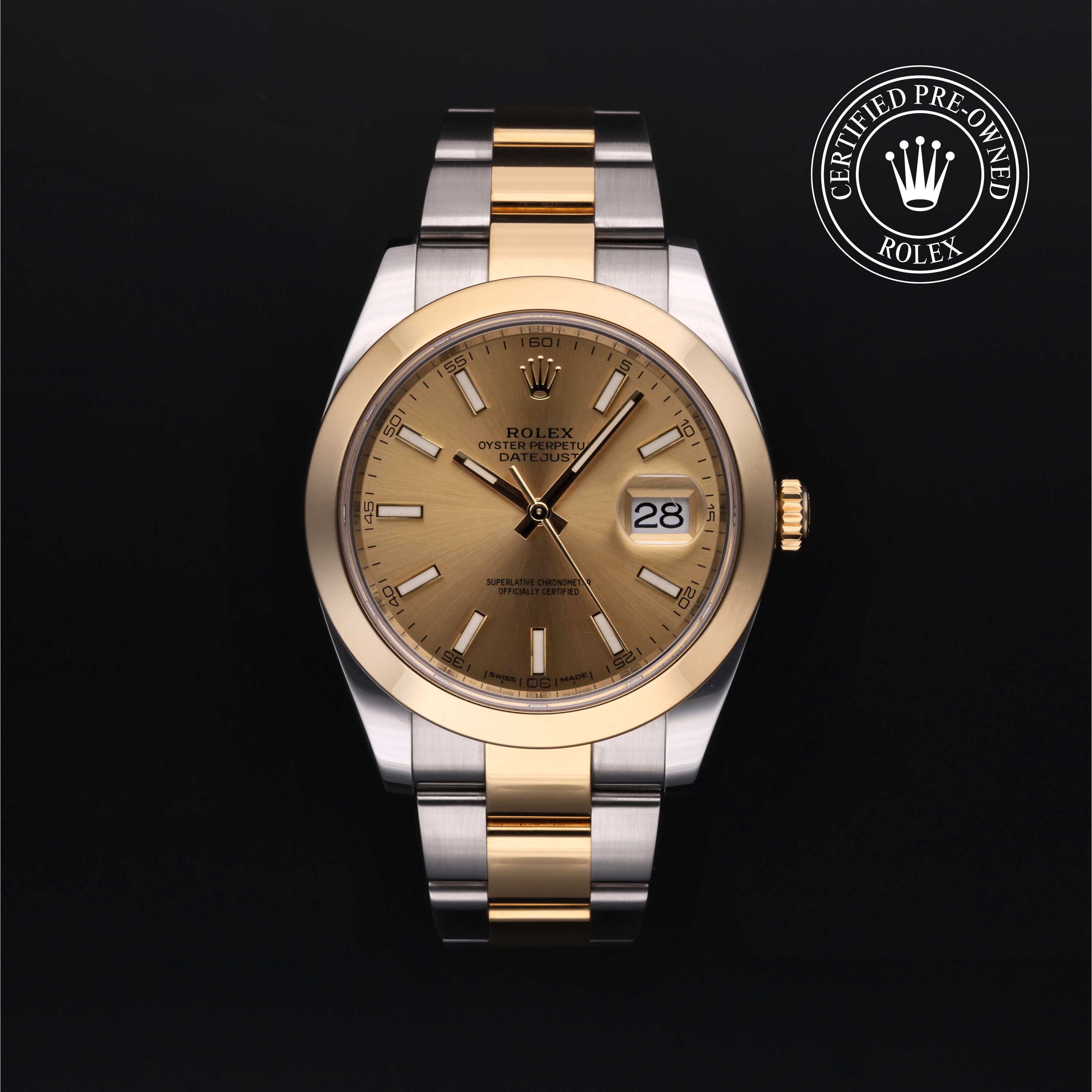 Rolex Datejust 41 Men's Watch - Luxury Stainless Steel Automatic Timepiece for Business & Formal Occasions