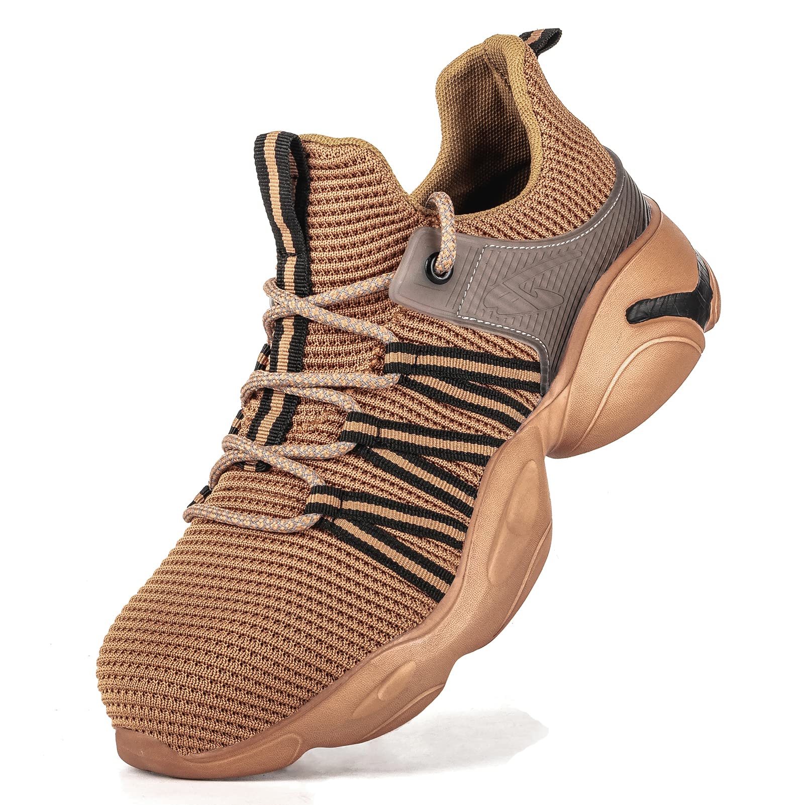 WYCDMJ Steel Toe Shoes for Men & Women - Slip Resistant Work Sneakers, Lightweight Safety Boots for Construction, Warehouse & Outdoor Work
