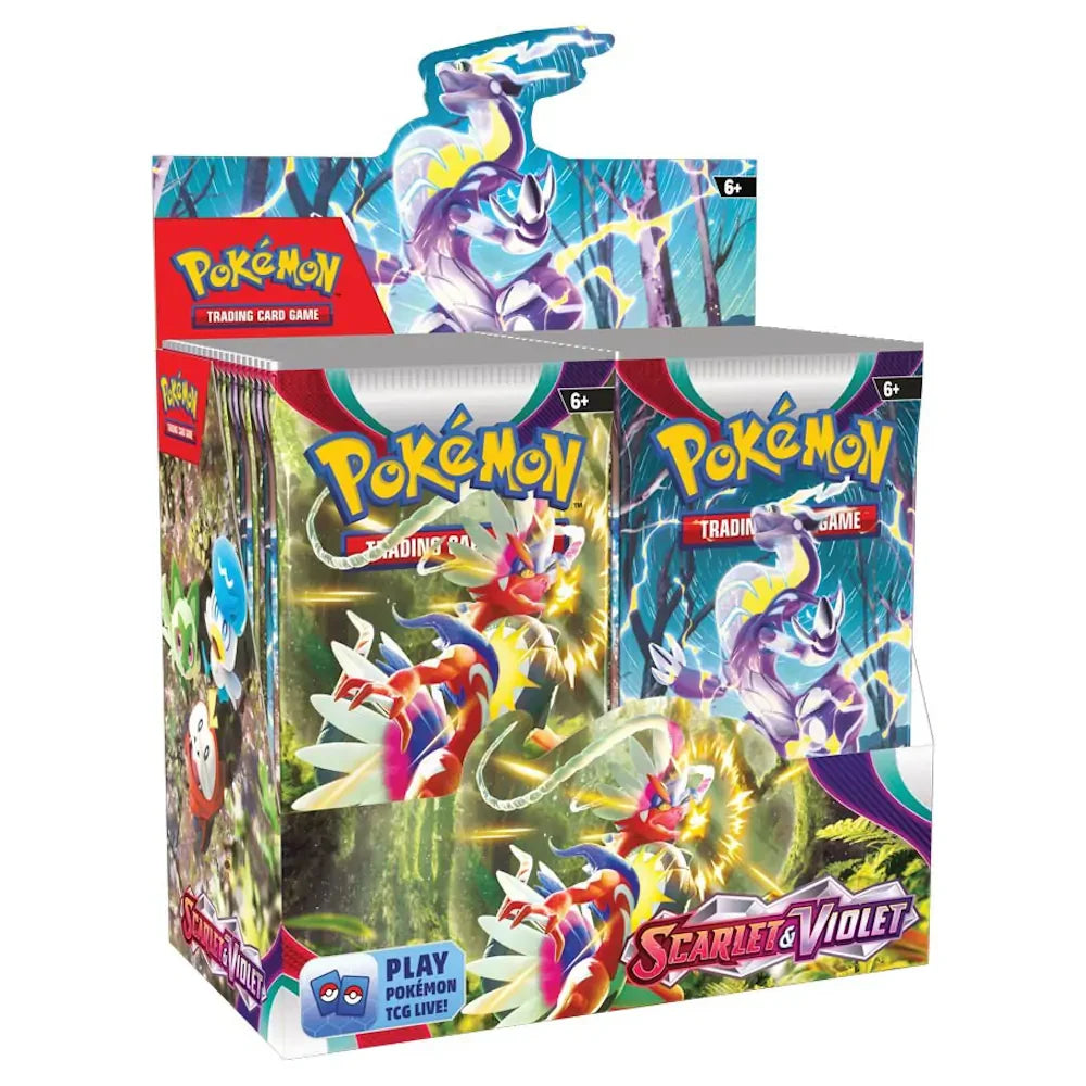 Pokemon Scarlet & Violet Booster Box - 36 Packs of Trading Cards for Collectors & Players | Perfect for Battles, Trading & Expanding Your Pokemon TCG Collection