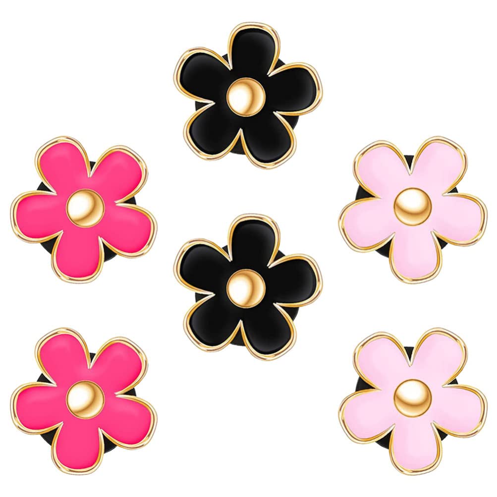 Operitacx 6Pcs Daisy Air Vent Clips - Cute Flower Car Vent Decorations for AC Outlet, Dashboard & Interior Accessories - Perfect for Car, Home & Office Decoration