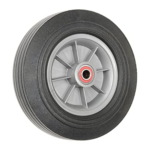 MAGLINER Hand Truck Replacement Wheels - Solid Rubber Tires for Heavy-Duty Carts, Dolly & Utility Transport - Indoor & Outdoor Use