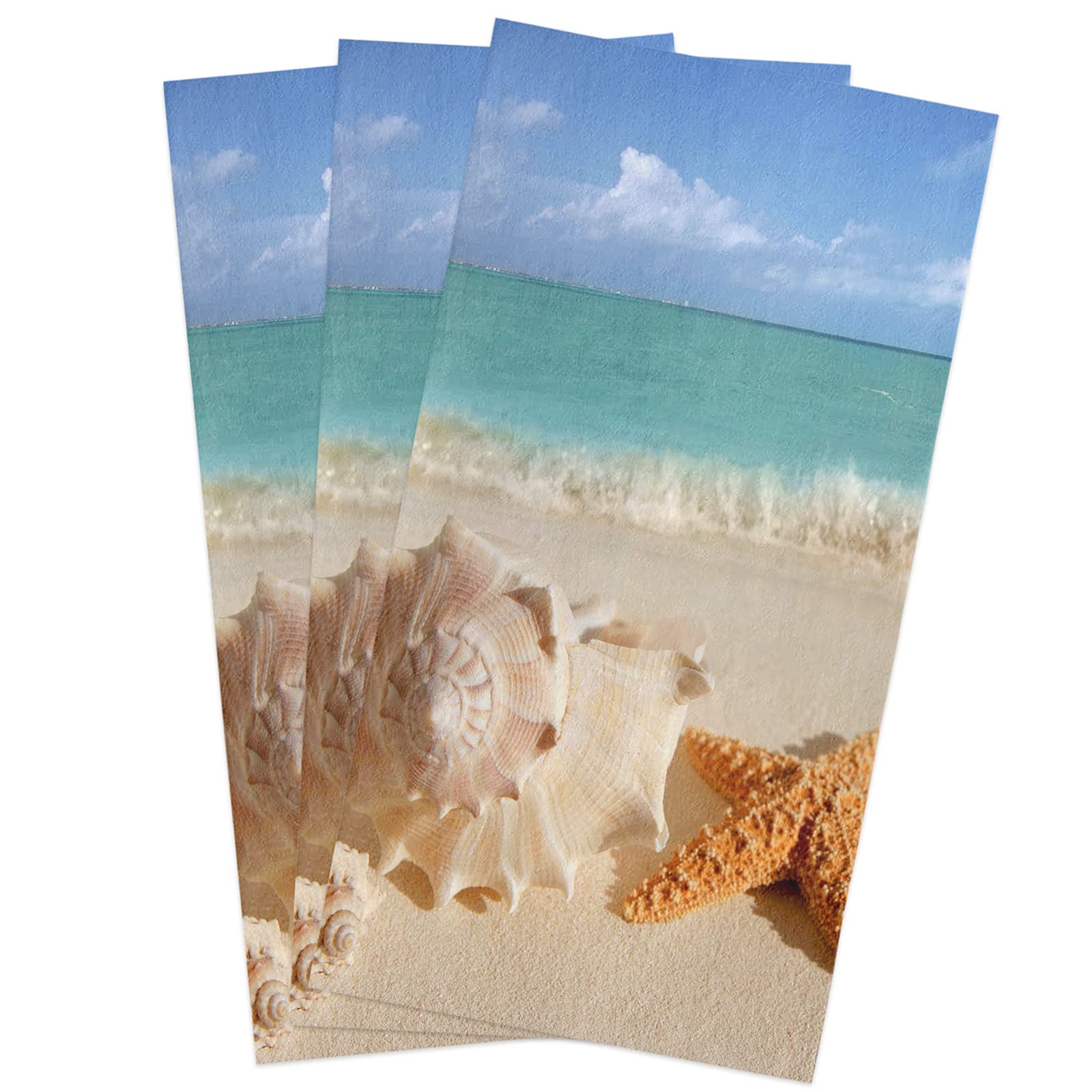 Premium Absorbent Dish Towels Set of 3 - 18