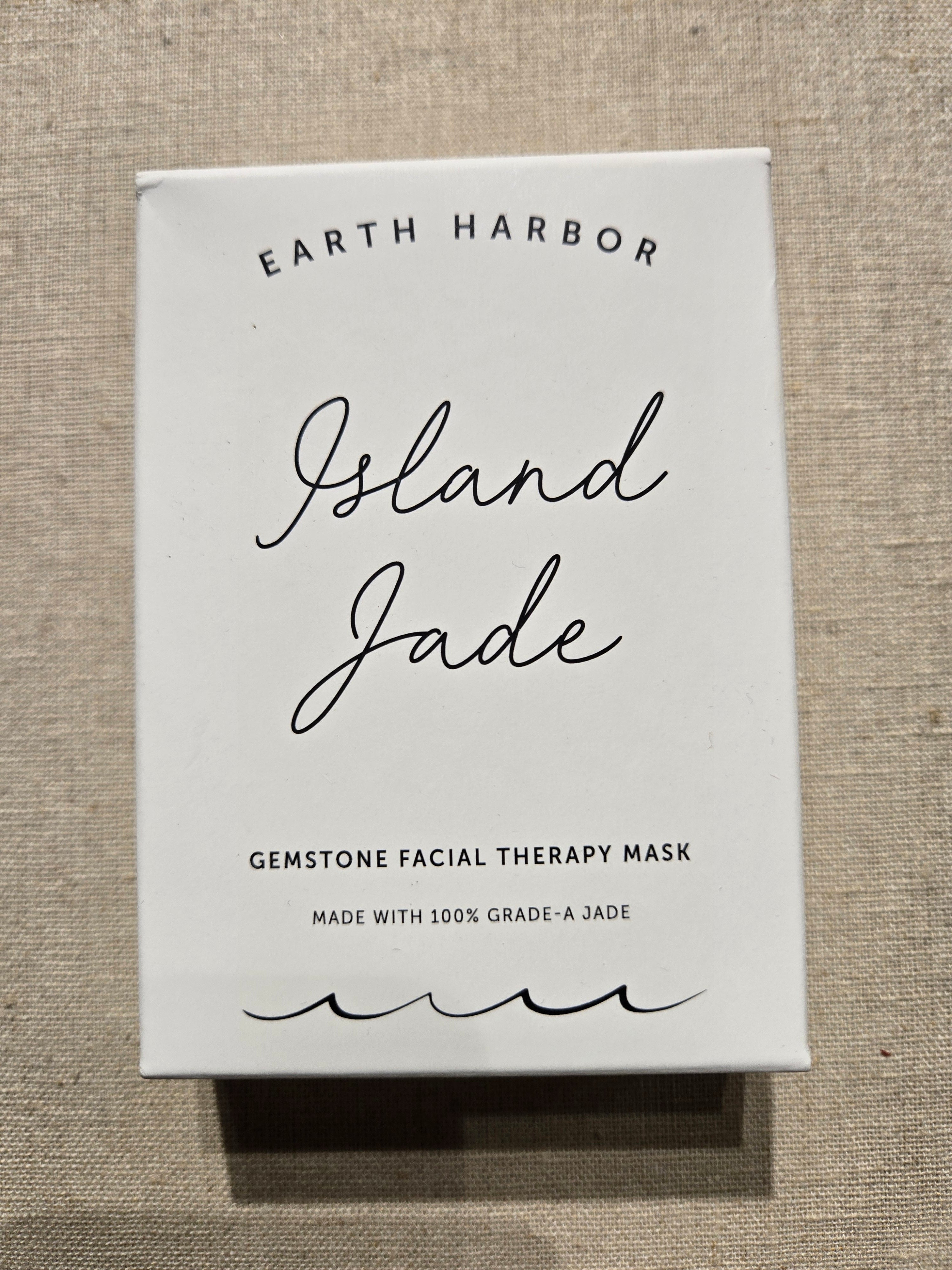 Natural Jade Face Mask for Glowing Skin - Cooling & Rejuvenating Stone Therapy for Spa & Home Relaxation