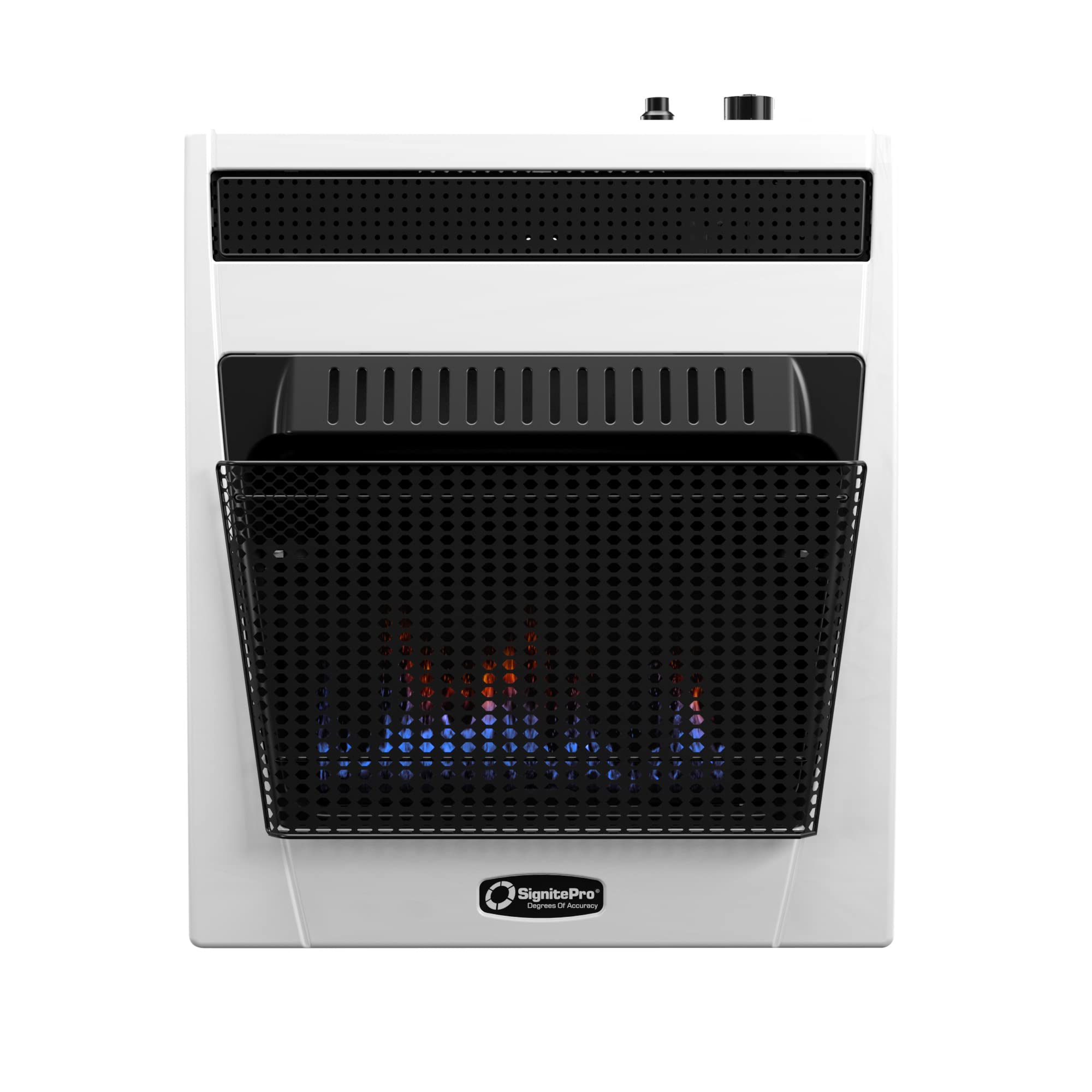 SIGNITEPRO Blue Flame Vent-Free Propane Indoor Space Heater - 20,000 BTU for Home, Office & Garage - Wall Mount or Portable 2-in-1 Design - Safe & Efficient Heating Solution for Winter, Camping & Emergency Use