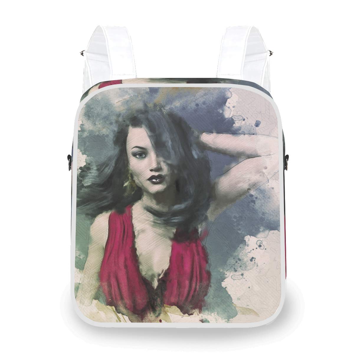 Stylish Women's Dual-Purpose Backpack - Convertible Crossbody Bag & Mini Backpack for Travel, Work, and Daily Use | Fashionable Hair Model Design for Trendy Outfits