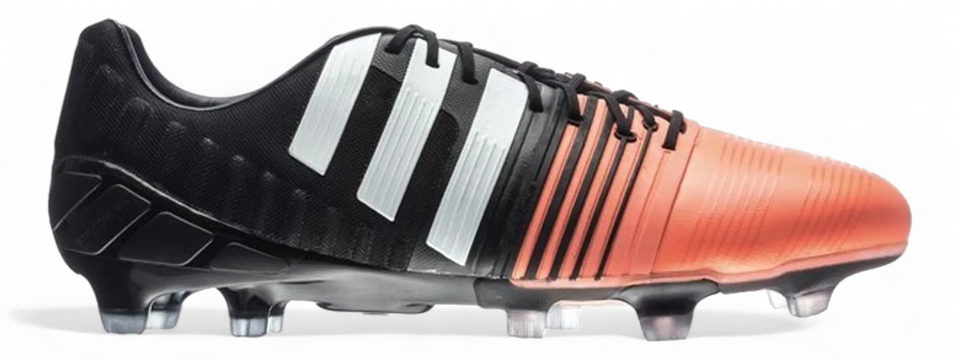 Adidas Nitrocharge 1.0 FG Soccer Cleats - Black/Orange Football Shoes for Men - Perfect for Turf Matches & Training Sessions