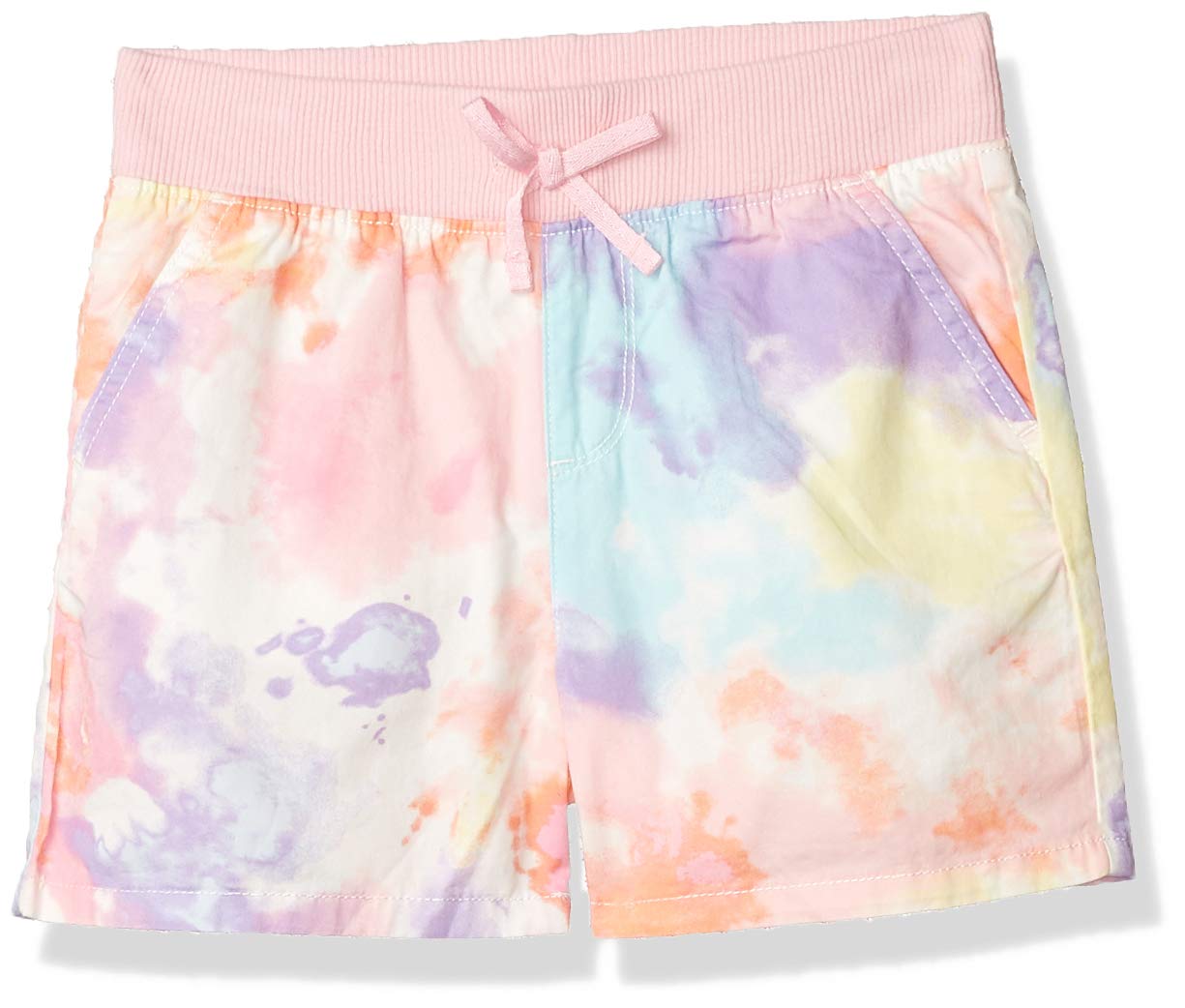 Girls' Tie Dye Pull-On Shorts - Playtime & Summer Outfits