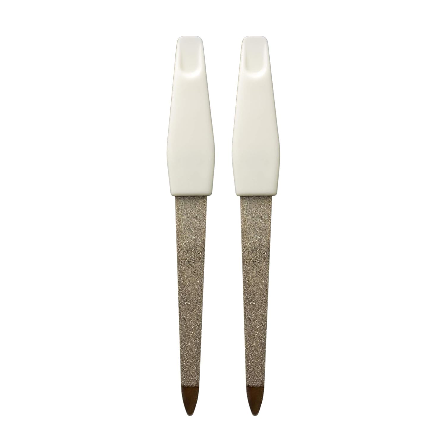 ZAUKY Professional Nail Files Set of 2 - 100/180 Grit Double-Sided Nail Buffer & Shaper for Manicure, Pedicure & Nail Care - Perfect for Home, Salon, Travel & DIY Nail Art