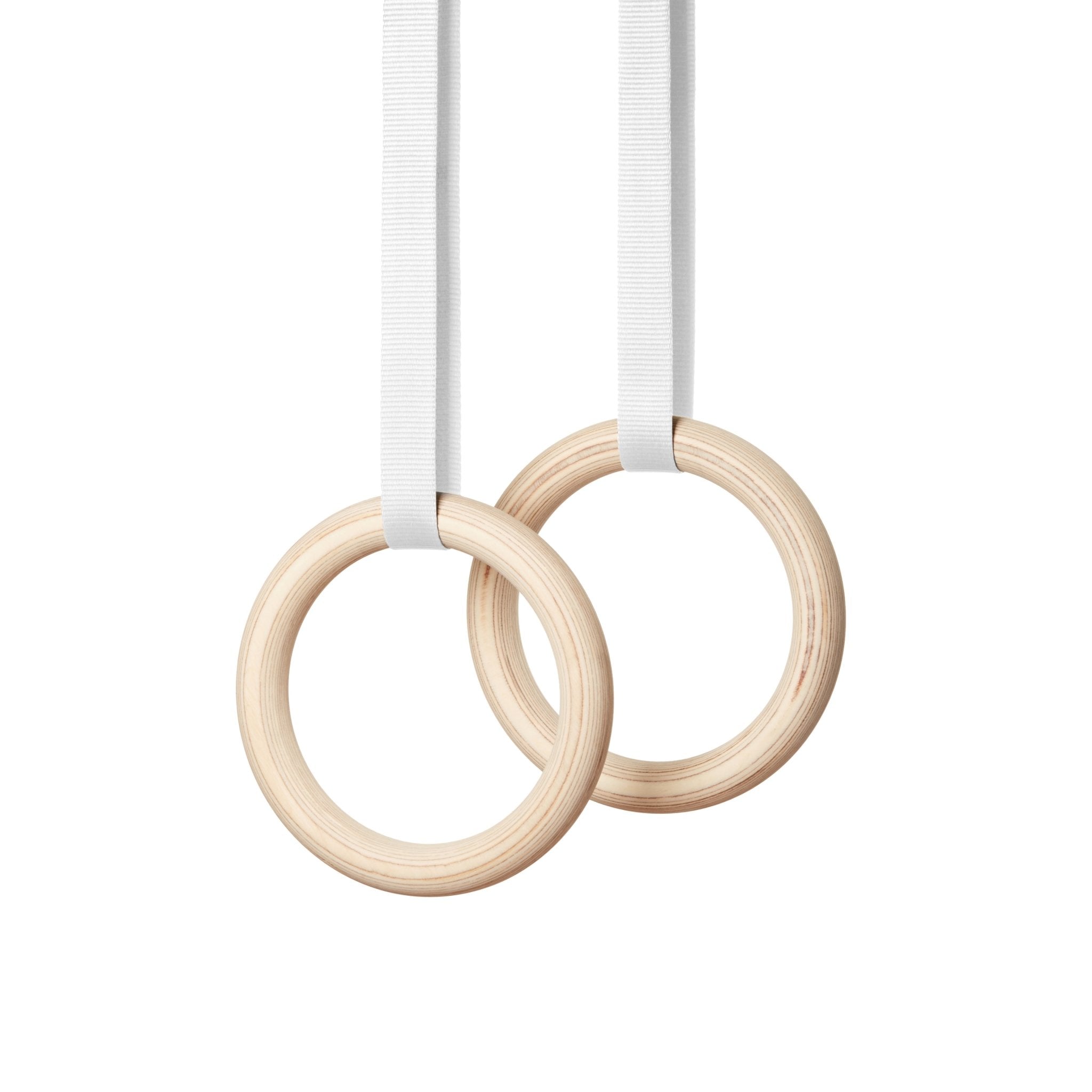 Kinder Gymnastics Rings for Kids - Adjustable Wooden Gym Rings for Home Workout, Strength Training & Indoor Play - Perfect for Children's Fitness, Playground & Montessori Activities