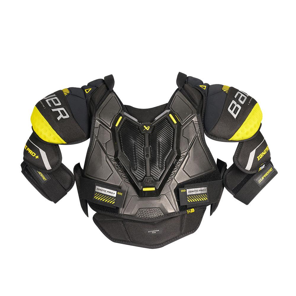 Bauer Supreme Ignite Pro+ Senior Hockey Shoulder Pads - Lightweight Protective Gear for Ice Hockey Players - Perfect for Training & Competitive Games
