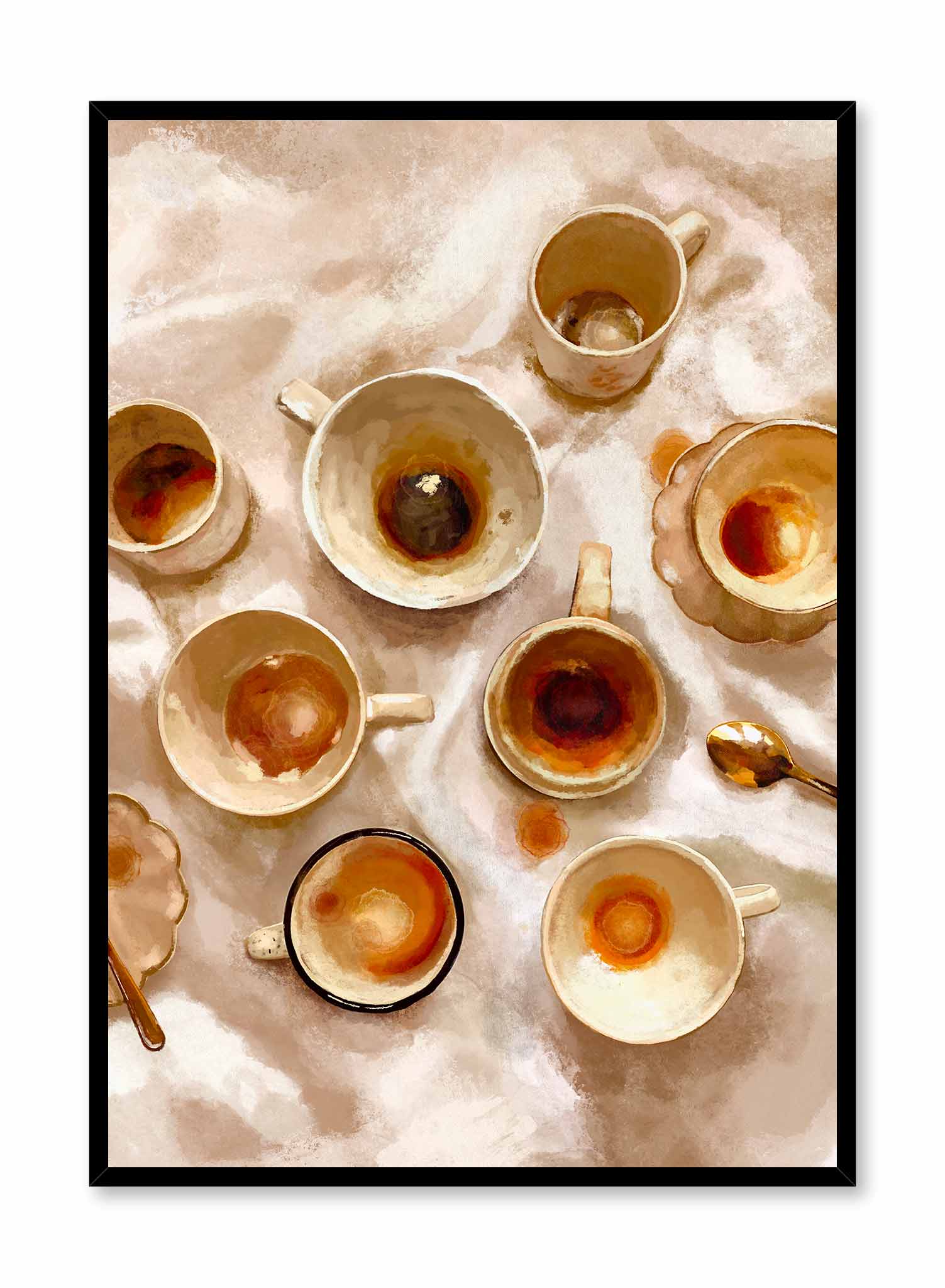 Premium Coffee Break Poster - Motivational Office Wall Art for Workplace & Home Decor - Perfect for Break Rooms, Cafes & Gifts