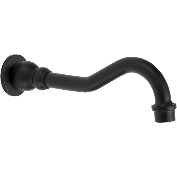 Fienza 336110B Lillian Matte Black Bathroom Outlet - Waterproof GFCI Electrical Receptacle for Bathroom, Spa, Pool Area & Wet Locations