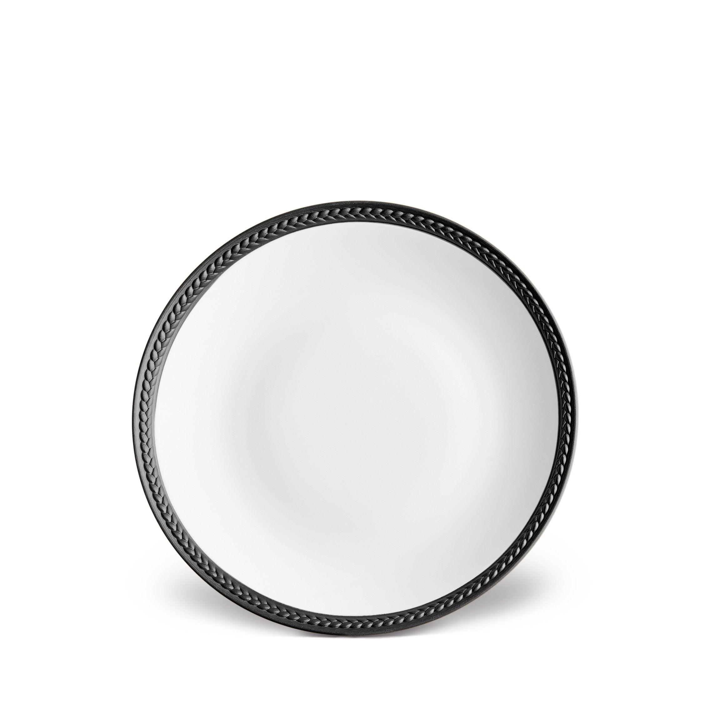 Braided Silk Bread and Butter Plate Set - Elegant Dining Tableware for Breakfast, Brunch, and Tea Parties