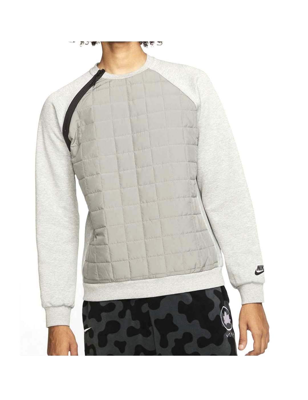 Nike Men's Winter Crewneck Sweatshirt - Comfortable Fleece-Lined Pullover for Running, Gym & Casual Wear | Warm Athletic Hoodie Alternative for Cold Weather
