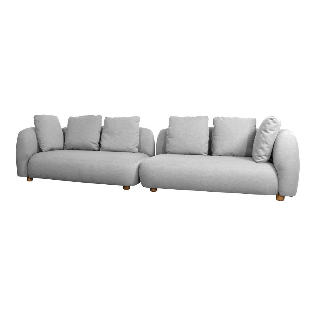 Pre-Configured Sofa Set - Easy Setup 2-Piece Living Room Furniture for Home Decor & Comfortable Seating