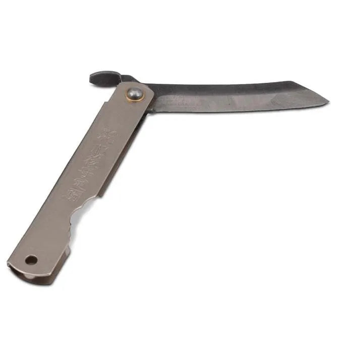 Kikuichi Japanese Carpenter's Pocket Knife - High Carbon Steel Utility Knife for Woodworking, Camping & Outdoor Use | Perfect for Carving, Whittling & DIY Projects