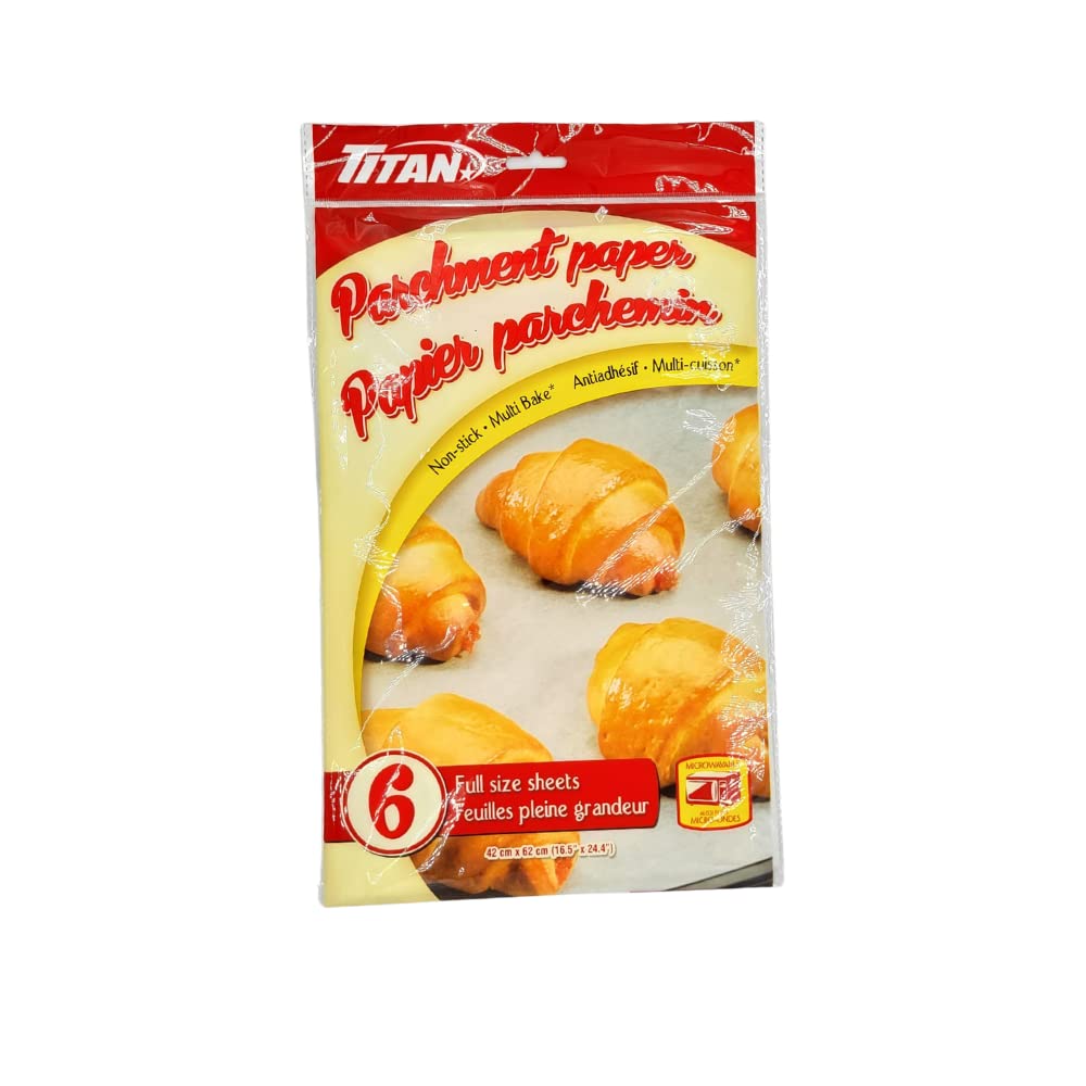 Premium Non-Stick White Parchment Paper for Baking - 100 Sheets for Oven, Air Fryer, Grilling & Cooking | Reusable Baking Sheets for Cookies, Cakes, Bread & Pastries | Perfect for Home Bakers & Professional Chefs