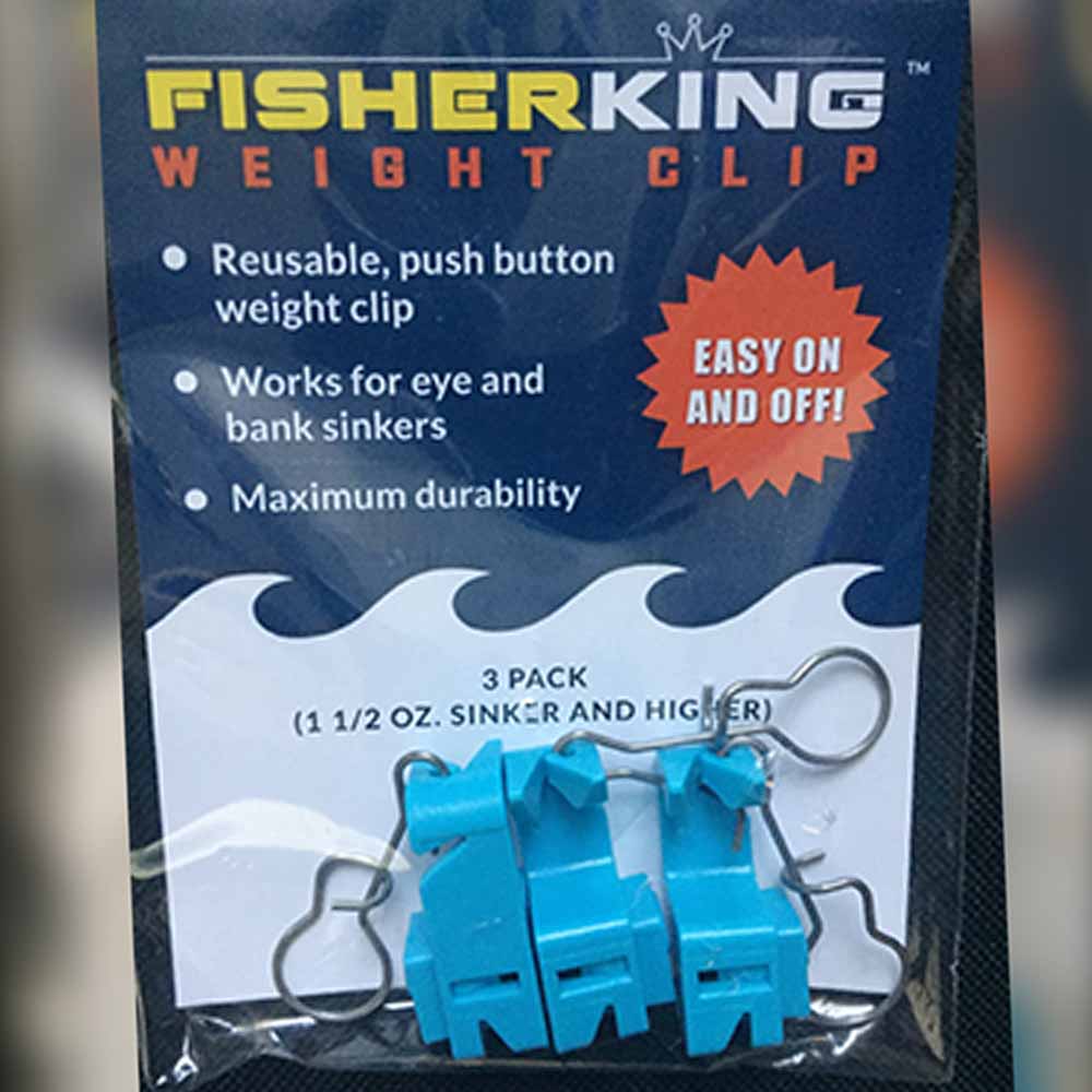 3-Pack Balloon Fisher King Weight Clips - Heavy Duty Balloon Anchors for Outdoor Parties, Events, and Decorations