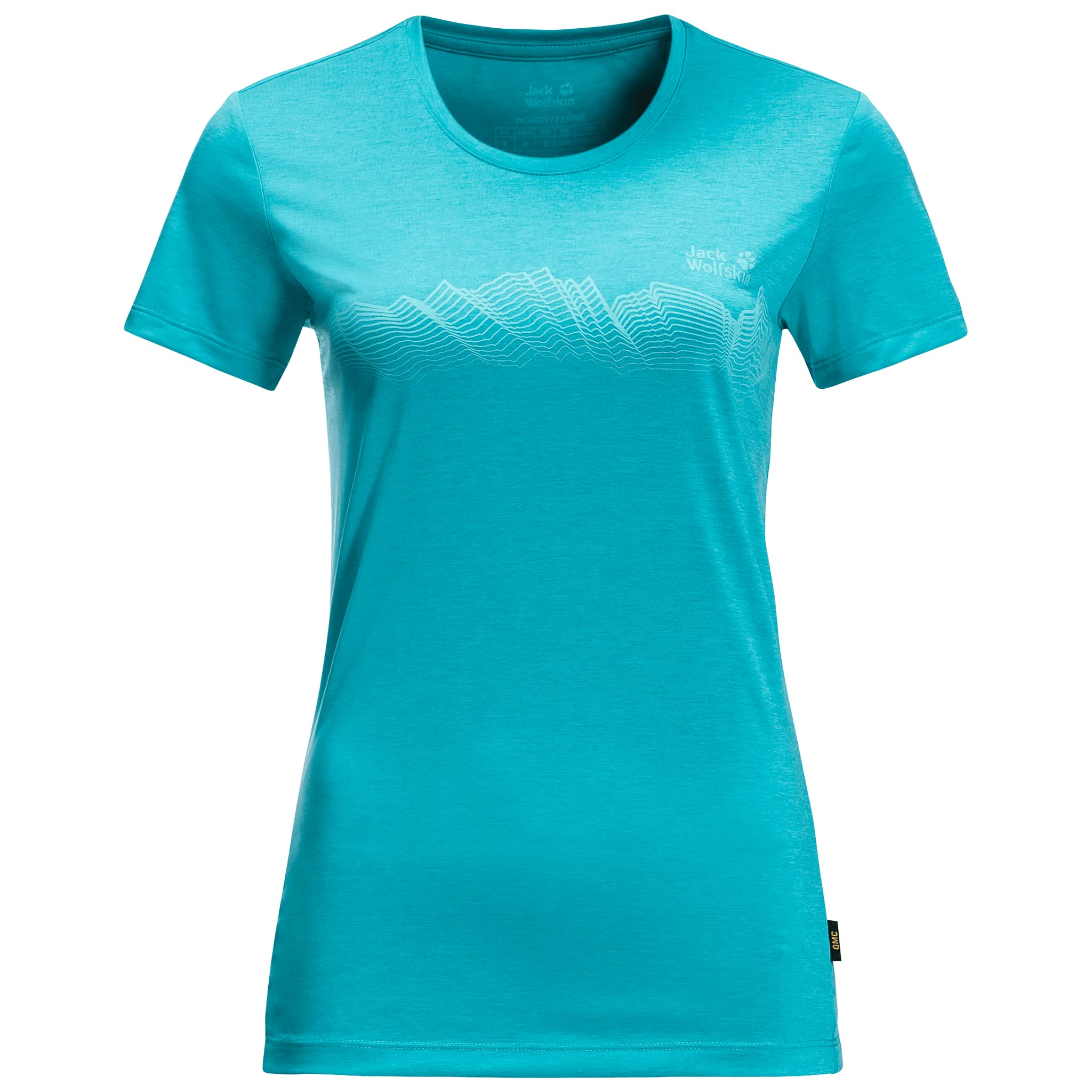 Jack Wolfskin Women's Crosstrail Graphic T-Shirt for Hiking & Outdoor