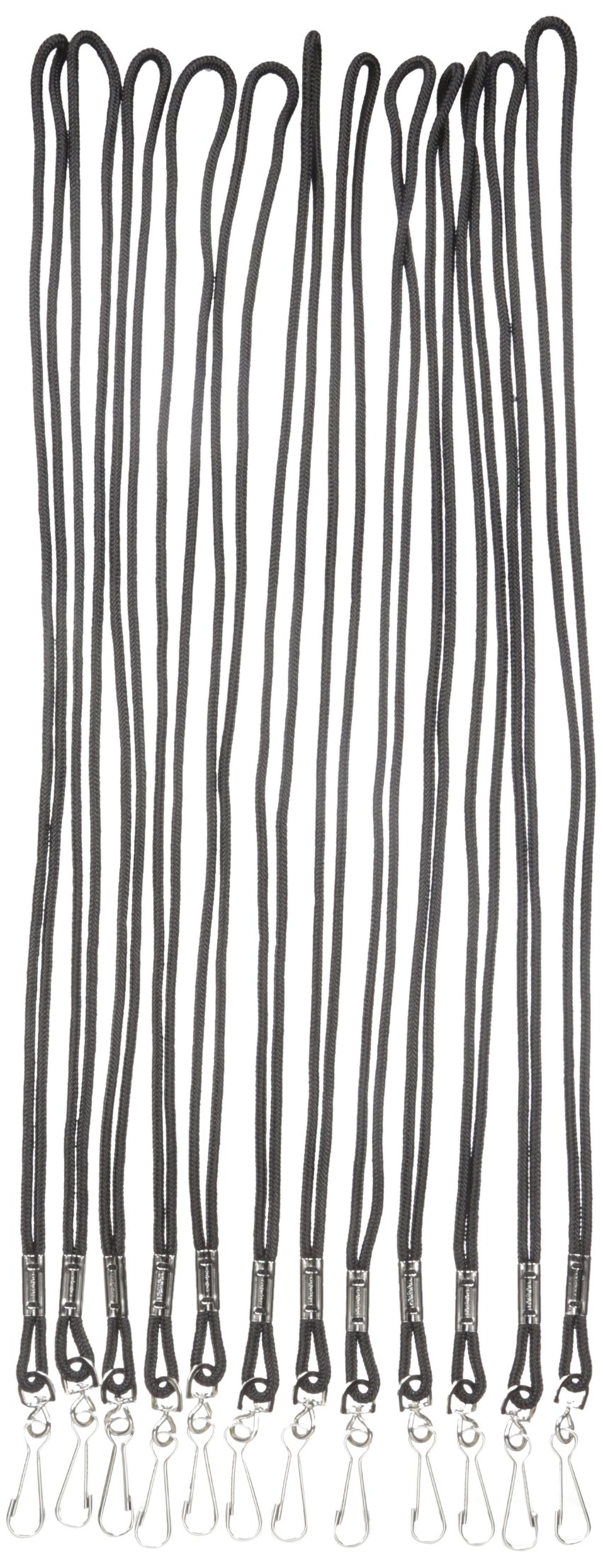 BSN Black Lanyards for ID Badges & Keys