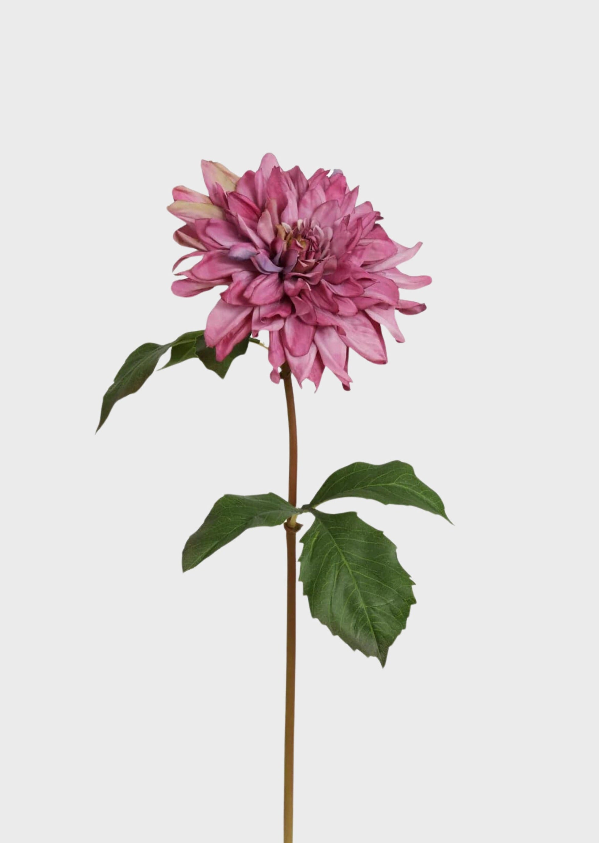 Artificial Blooming Garden Dahlia Flower in Mauve - 19