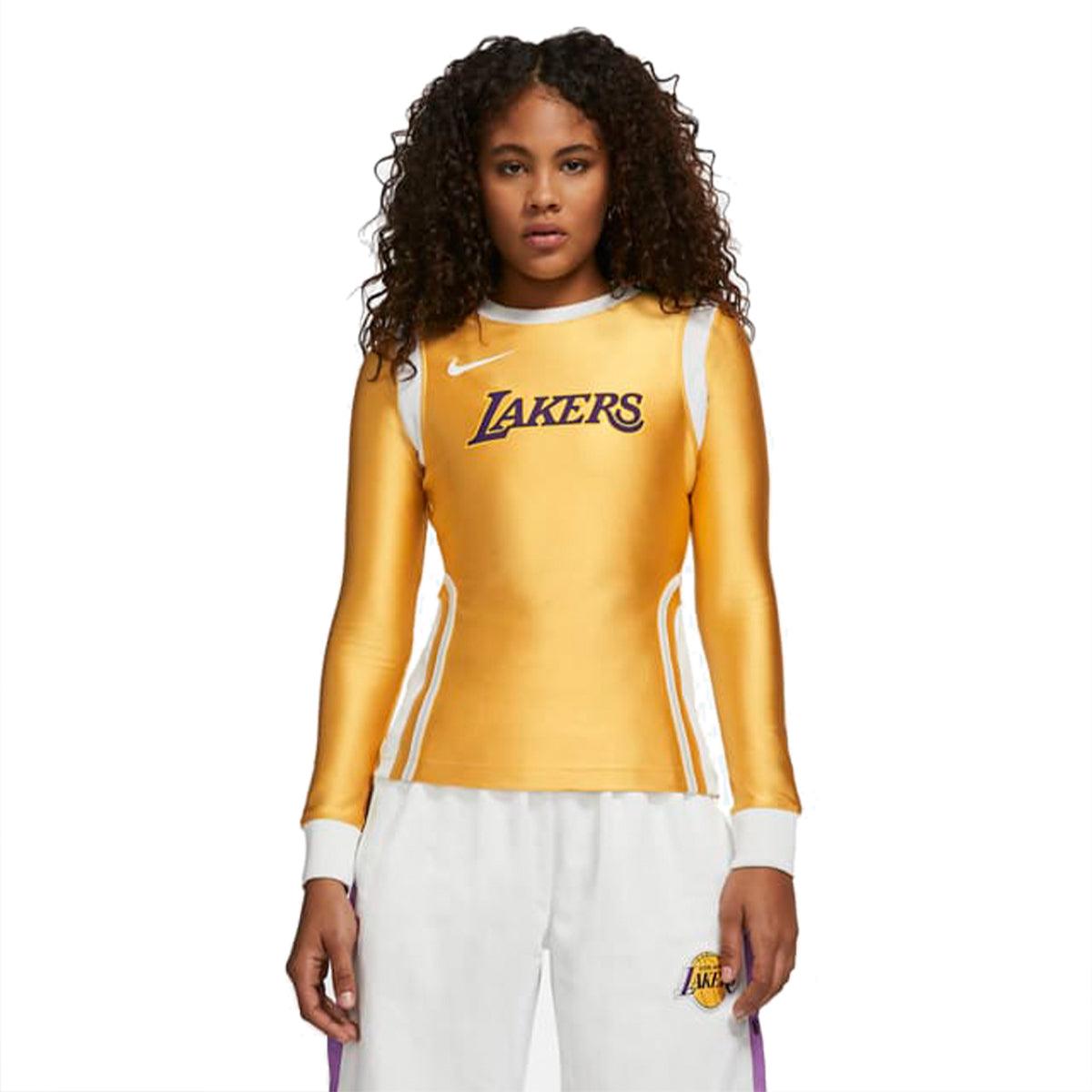 AMBUSH x NBA Lakers Long Sleeve Top - Official Licensed Basketball Jersey for Men & Women - Perfect for Game Day, Streetwear & Lakers Fan Fashion