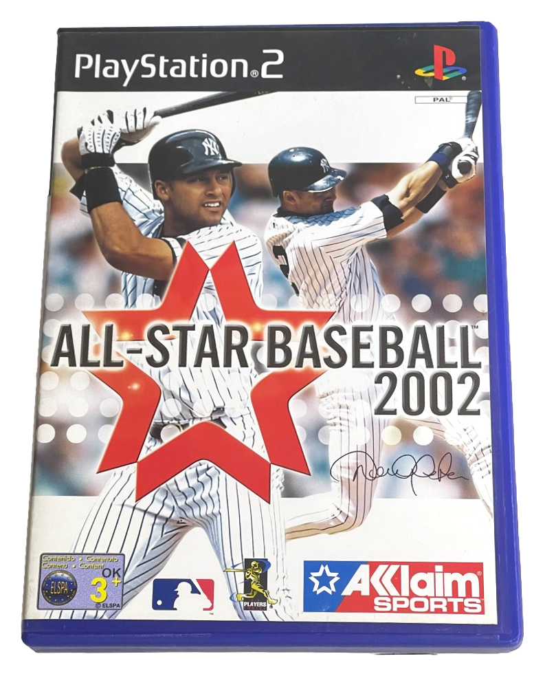 All Star Baseball 2002 for PlayStation 2 PS2 PAL Version - Used Game (No Manual Included) - Perfect for Retro Gaming & Sports Fans