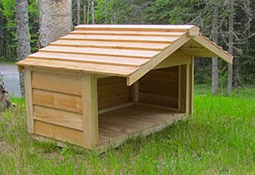 Premium Cedar Outdoor Pet Feeding Station with Extended Roof - Weatherproof Design for 3-4 Food Bowls - Ideal for Cats, Dogs, Rabbits & Birds - Perfect for Patio, Garden & Backyard Use