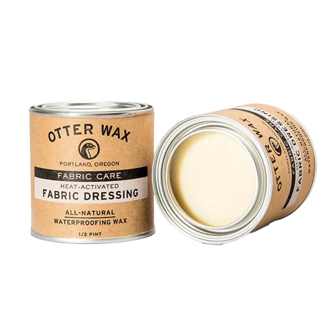 Otter Wax Heat Activated Fabric Dressing – 8oz Waterproofing Wax for Leather, Canvas & Outdoor Gear – Perfect for Jackets, Boots & Camping Equipment