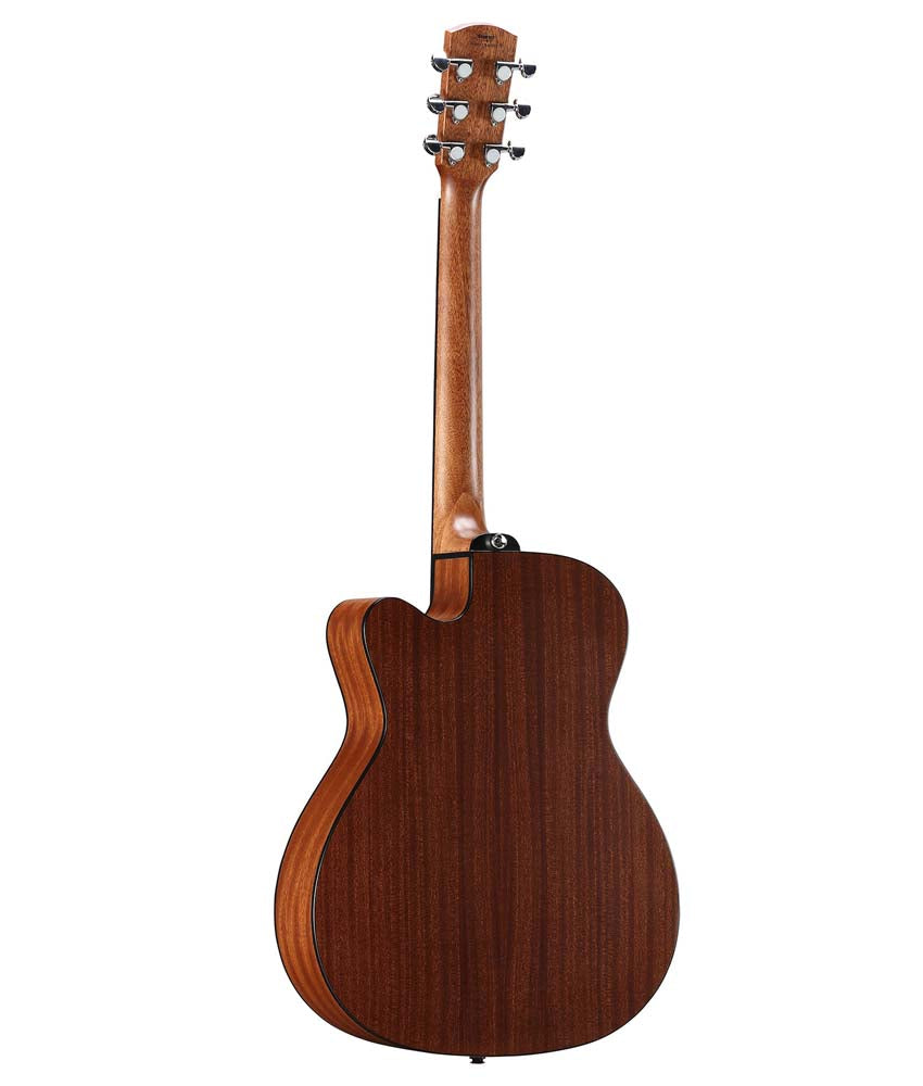 Alvarez AF60CESHB Artist OM/Folk Acoustic-Electric Guitar - Spruce Top, Mahogany Back & Sides, Shadowburst Finish | Perfect for Live Performances, Studio Recording & Home Practice
