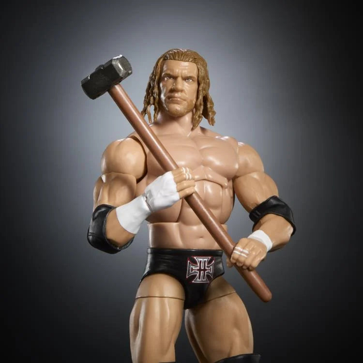 Triple H WWE Elite Collection SummerSlam Action Figure with William Regal Build-A-Figure | WWE Wrestling Toys for Collectors & Fans | Perfect for Display, Play & WWE Memorabilia Collections