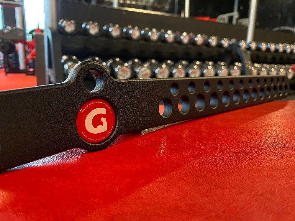 30 GymPin D Handle Bar for Strength Training - Heavy Duty Workout Equipment for CrossFit, Powerlifting & Home Gym - Perfect for Pull Ups, Rows & Deadlifts